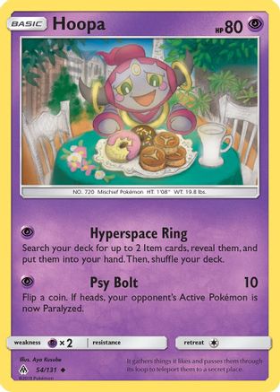 Hoopa 54/131 - SM  Forbidden Light