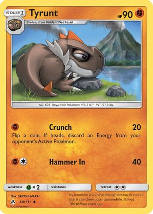 Tyrunt 68/131 - SM  Forbidden Light