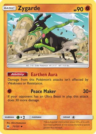 Zygarde (71)/131 - SM  Forbidden Light