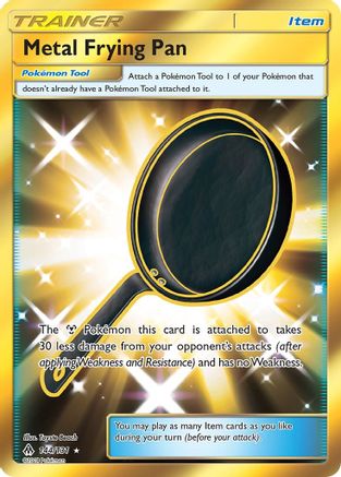 Metal Frying Pan (Secret)/131 - SM  Forbidden Light Holofoil