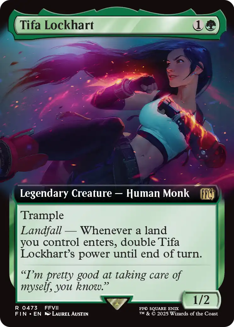 Tifa Lockhart (Extended Art) (FIN-473) [FINAL FANTASY] Foil