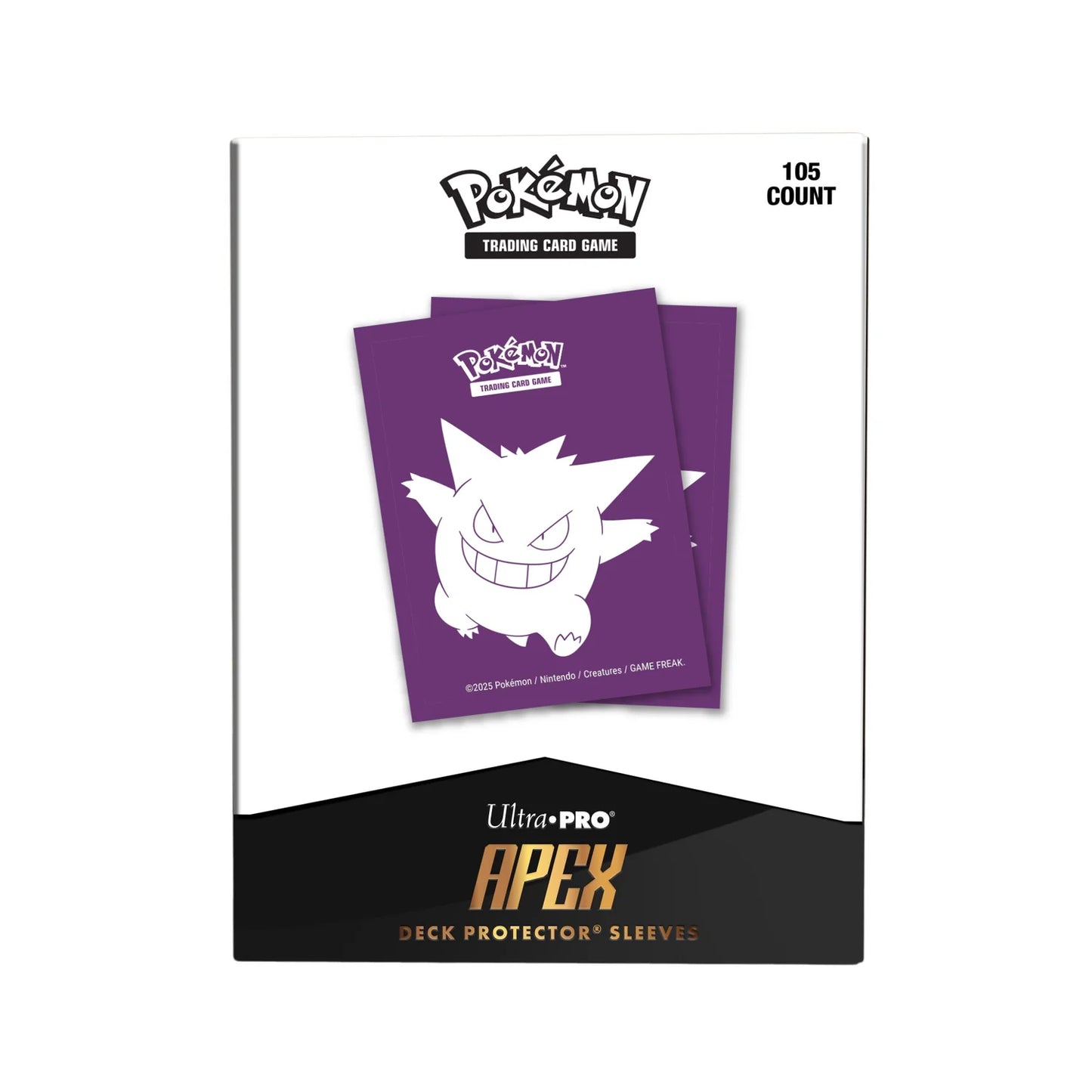 Ultra Pro - Pokemon Gengar Apex Deck Protector Sleeves (105pcs)