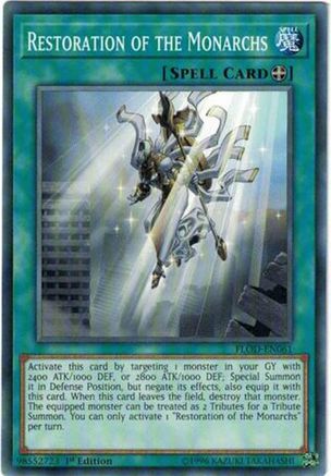 Restoration of the Monarchs (FLOD-EN061) - Flames of Destruction 1st Edition