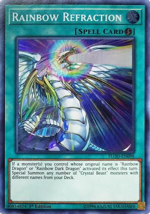 Rainbow Refraction (FLOD-EN098) - Flames of Destruction 1st Edition