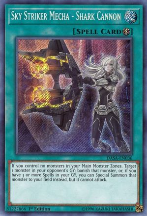 Sky Striker Mecha - Shark Cannon (DASA-EN036) - Dark Saviors Unlimited