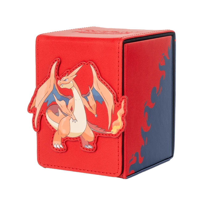 Ultra Pro - Alcove Flip Elite Deck Box - Pokémon - Mega Charizard Y