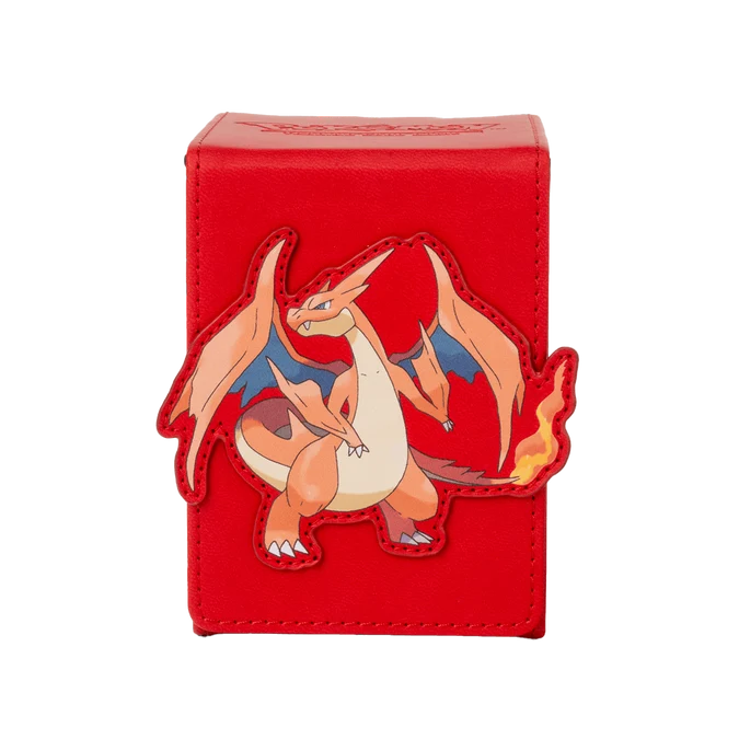 Ultra Pro - Alcove Flip Elite Deck Box - Pokémon - Mega Charizard Y