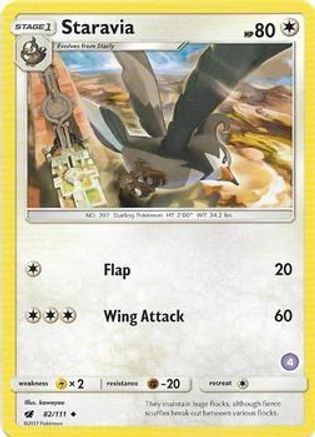 Staravia (4) - SM Trainer Kit Alolan Sandslash & Alolan Ninetales
