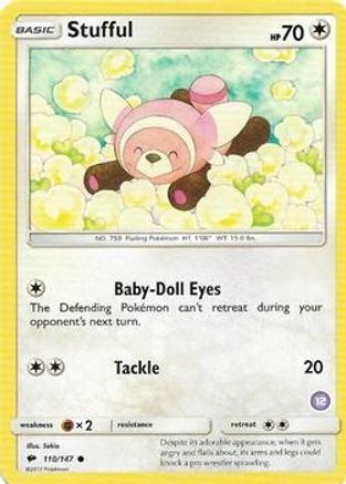 Stufful (12) - SM Trainer Kit Alolan Sandslash & Alolan Ninetales