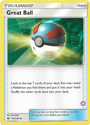 Great Ball (#21, Alolan Sandslash Half-Deck) - SM Trainer Kit Alolan Sandslash & Alolan Ninetales