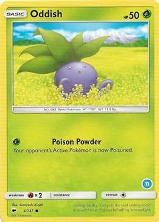 Oddish (11) - SM Trainer Kit Alolan Sandslash & Alolan Ninetales