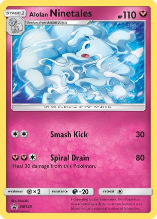 Alolan Ninetales - SM128/248 - SM Promos