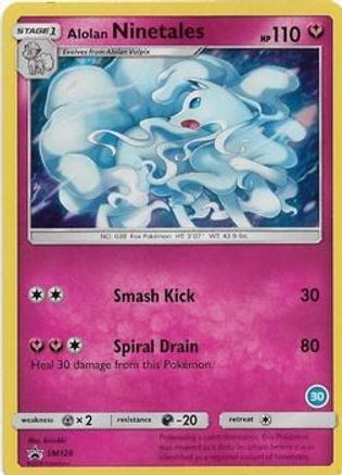 Alolan Ninetales (30) - SM Trainer Kit Alolan Sandslash & Alolan Ninetales Holofoil