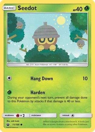 Seedot (11)/168 - SM  Celestial Storm
