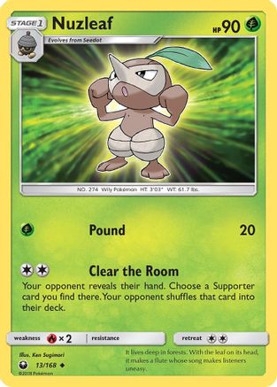 Nuzleaf/168 - SM  Celestial Storm