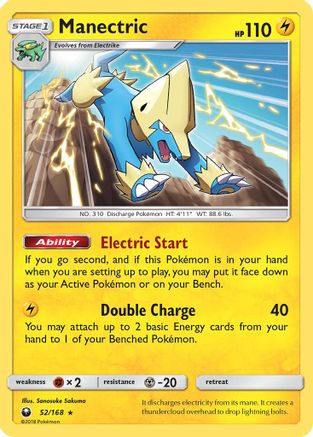 Manectric/168 - SM  Celestial Storm
