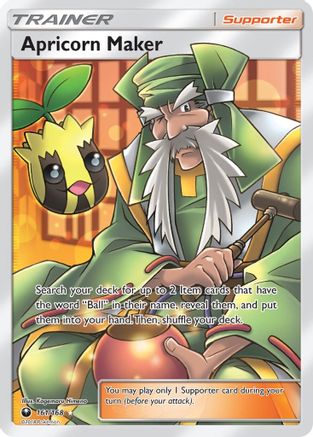 Apricorn Maker (Full Art)/168 - SM  Celestial Storm Holofoil