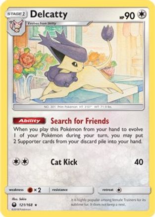 Delcatty - 121/168 (SM Celestial Storm) - Deck Exclusives
