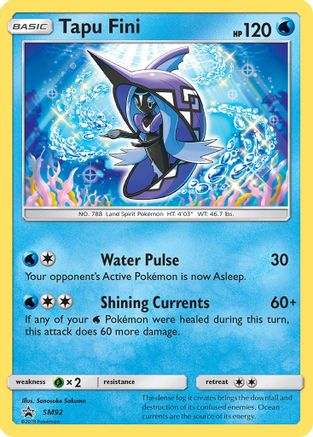 Tapu Fini - SM92/248 - SM Promos Holofoil