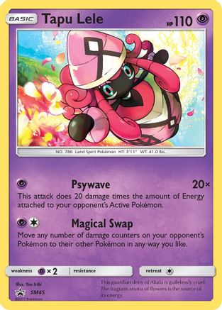 Tapu Lele - SM45/248 - SM Promos Holofoil