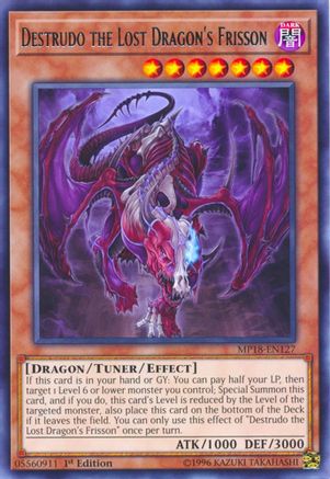 Destrudo the Lost Dragon's Frisson (MP18-EN127) - 2018 Mega-Tins Mega Pack 1st Edition