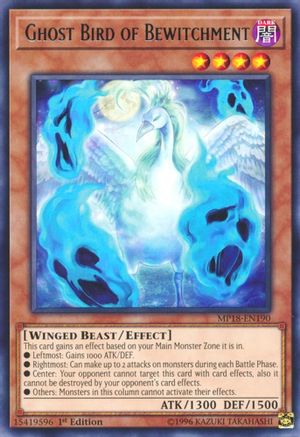 Ghost Bird of Bewitchment (MP18-EN190) - 2018 Mega-Tins Mega Pack 1st Edition