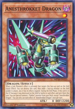 Anesthrokket Dragon (MP18-EN110) - 2018 Mega-Tins Mega Pack 1st Edition
