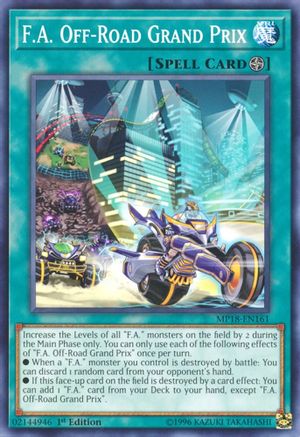 F.A. Off-Road Grand Prix (MP18-EN161) - 2018 Mega-Tins Mega Pack 1st Edition