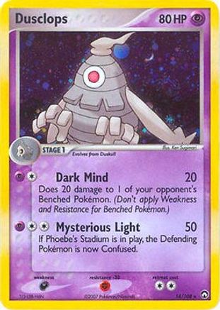 Dusclops - 14/108 (EX Power Keepers) - Deck Exclusives Holofoil