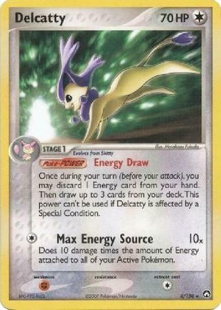 Delcatty - 8/108 (EX Power Keepers) - Deck Exclusives
