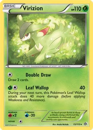 Virizion - 15/113 - Deck Exclusives