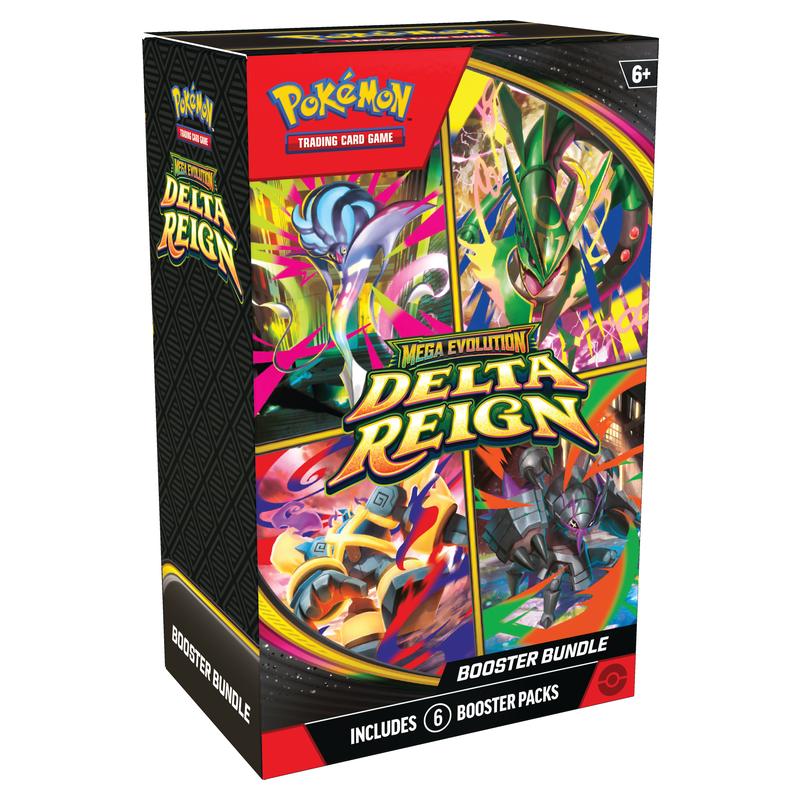 Pokémon TCG Mega Evolution Delta Reign Booster Bundle (6 packs)
