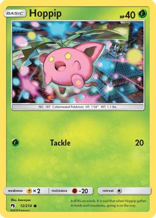 Hoppip (12) 12/214 - SM  Lost Thunder