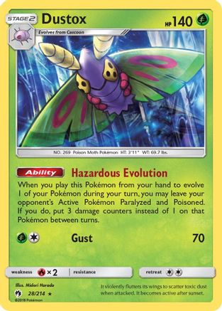 Dustox/214 - SM  Lost Thunder