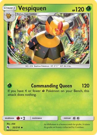 Vespiquen/214 - SM  Lost Thunder