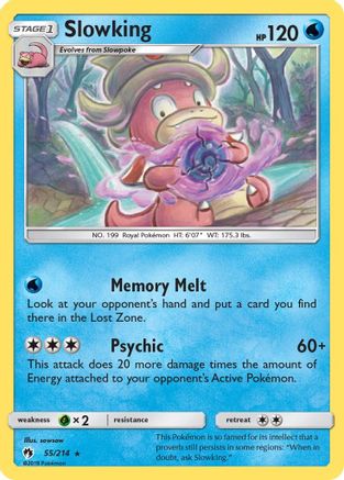 Slowking 55/214 - SM  Lost Thunder