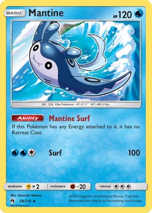Mantine/214 - SM  Lost Thunder