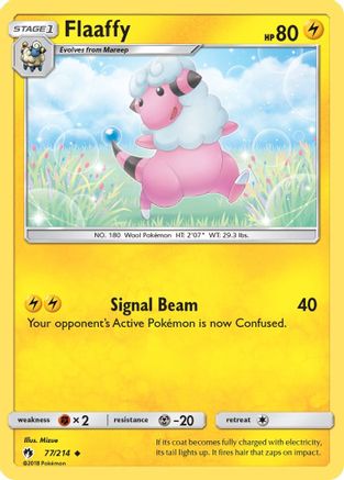Flaaffy 77/214 - SM  Lost Thunder