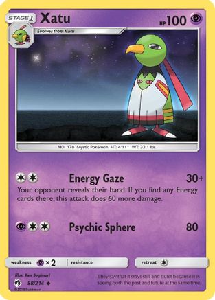 Xatu/214 - SM  Lost Thunder