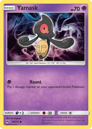 Yamask/214 - SM  Lost Thunder
