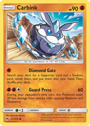 Carbink (117)/214 - SM  Lost Thunder