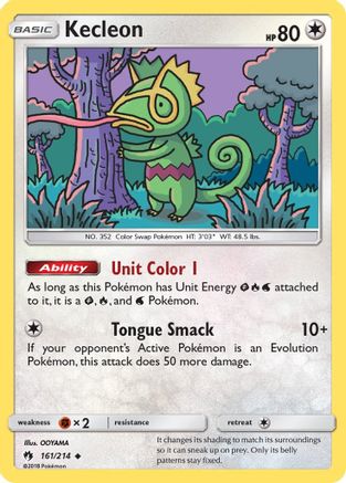 Kecleon (161)/214 - SM  Lost Thunder