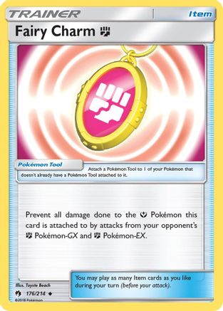 Fairy Charm F/214 - SM  Lost Thunder Reverse Holofoil