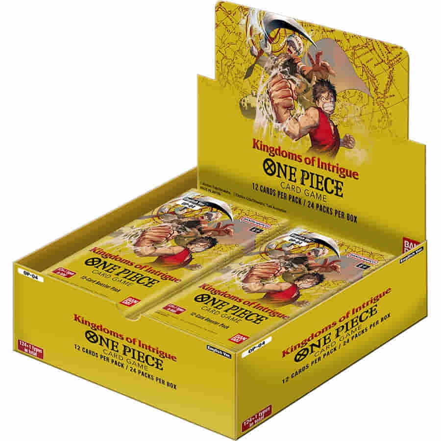 One Piece CG - Kingdoms Of Intrigue - English Booster Box (OP-04)