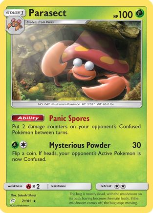 Parasect/181 - SM  Team Up