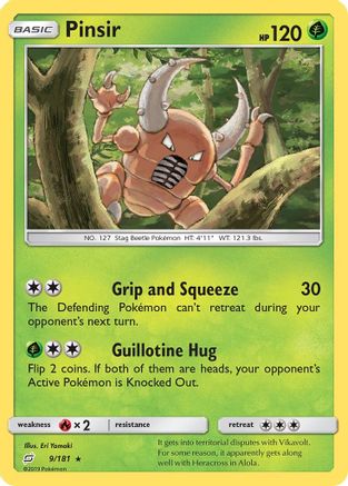 Pinsir/181 - SM  Team Up