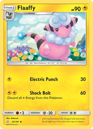 Flaaffy 42/181 - SM  Team Up Reverse Holofoil