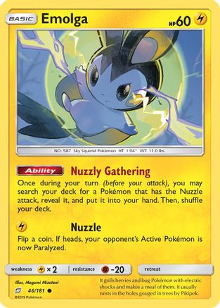 Emolga 46/181 - SM  Team Up
