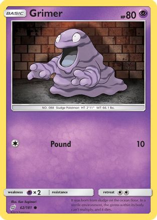 Grimer 62/181 - SM  Team Up