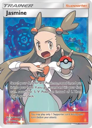 Jasmine (Full Art)/181 - SM  Team Up Holofoil